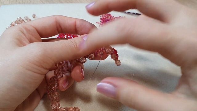 Necklace/DIY/Jewelry/diy Necklace/Beaded Necklace/Beads/Колье/Плетение из бисера/Колье своими рукам