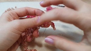 Necklace/DIY/Jewelry/diy necklace/Beaded necklace/Beads/Колье/Плетение из бисера/Колье своими рукам