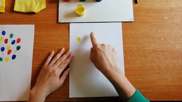 Рисование на тему: «Праздничные воздушные шарики» смотреть онлайн