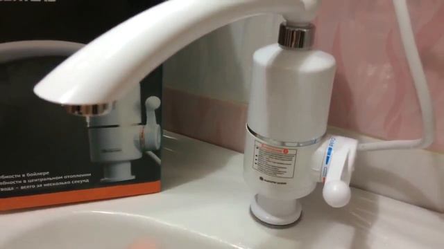 Проточный Кран водонагреватель Обзор и отзыв. смотреть онлайн