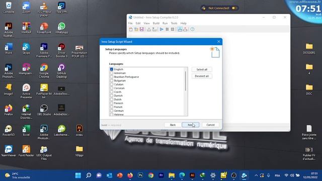 Comment créer un setup exécutable avec Inno Compiler смотреть онлайн