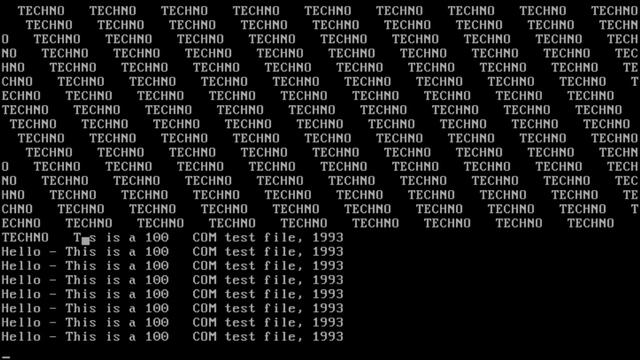 Virus.DOS.Techno - Explanation & Payload (MS-DOS 5) смотреть онлайн