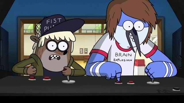 Regular Show - Mordecai And Rigby Meet Past Mordecai And Rigby | Regular Show: The Movie смотреть онлайн