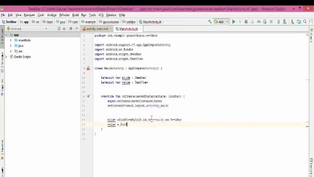 SeekBar Kotlin | Android Tutorials смотреть онлайн