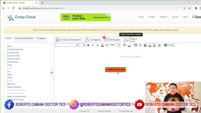 Cómo hacer mapas conceptuales gratuitos con Cmap Cloud смотреть онлайн