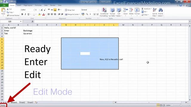 Excel: Entering Cell Contents смотреть онлайн