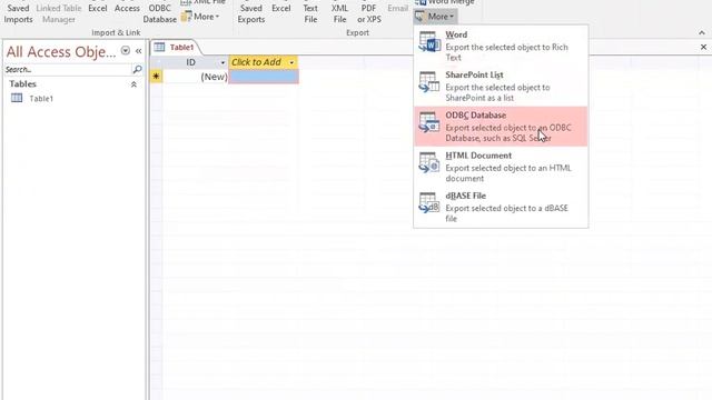 Import data from MS-SQL Server 2012 to MS-Access. смотреть онлайн