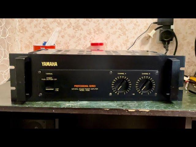 Yamaha p-2100 (профилактика. Часть 1) смотреть онлайн