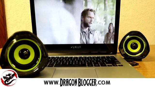 WESDAR 3.5mm USB Powered Stereo PC Computer Speaker Review смотреть онлайн