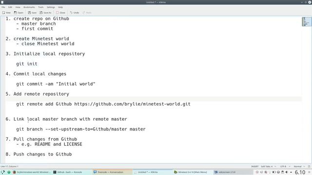 How to share Minetest world(s) on Github смотреть онлайн