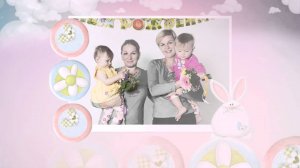 Первый день рождения - шаблон слайд-шоу