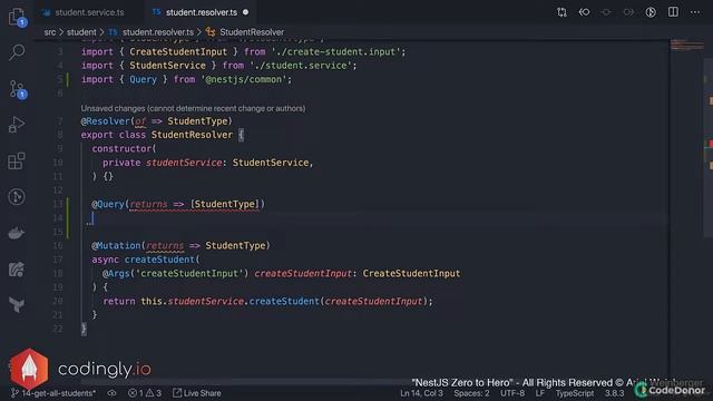 19. Challenge Get All Students GraphQL Query смотреть онлайн