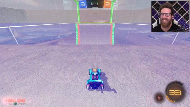 ROCKET LEAGUE HALF PIPE MAP WITH ONE SECOND RUMBLE IS CRAZY FUN! смотреть онлайн