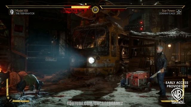 Mortal Kombat 11 - UNSTOPPABLE Terminator T-800 Ability!! (NEW Variation) смотреть онлайн
