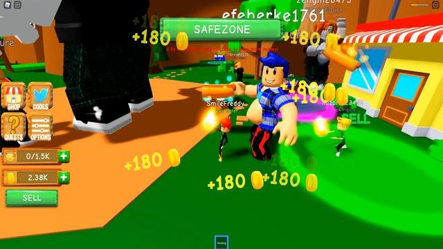 Я МНОГО КУШАЛ И ВЫРАСТИЛ СЕБЕ ПУЗО! Симулятор толстяка Роблокс | Roblox смотреть онлайн