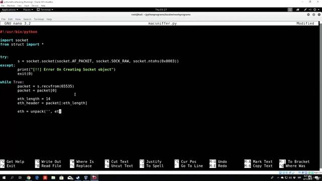 L35 (#5) Getting source and destination MAC address from received packets смотреть онлайн