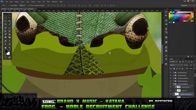 Speed art - Frog ( #Photoshop CS6 ) | CreativeStation смотреть онлайн