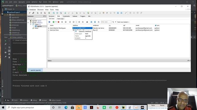 Curso de python aula 0000 sqlite3 apresentação do projeto etecr смотреть онлайн