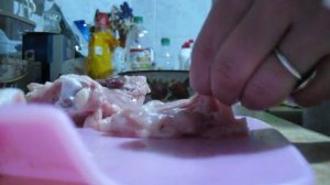 как быстро разделать куринную голень на отбивные