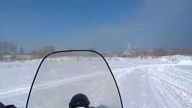 Замер скорости (снегоход Нукер ) 23.02.2021г. смотреть онлайн