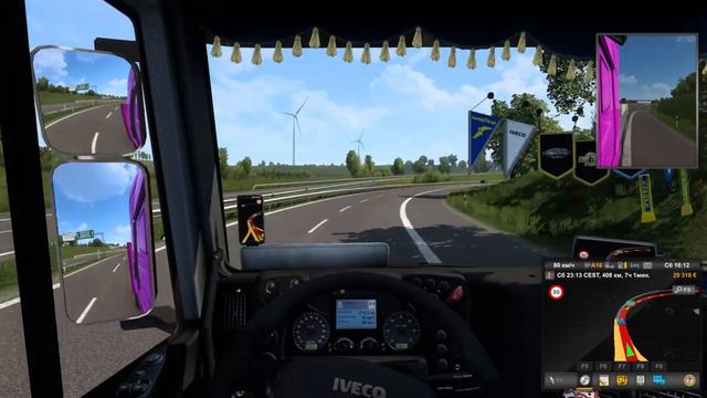 Euro Truck Simulator 2, такого вы ещё не видели!!!)))) Такое могло получиться только у меня)))) смотреть онлайн