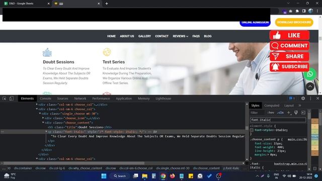 How to show text as italic with Bootstrap class смотреть онлайн