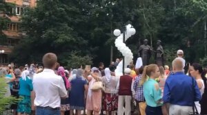 Открытие памятника Петру и Февронии в Нижнем Новгороде 07 июля 2018