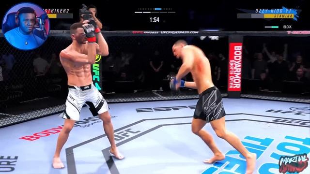 Facing The Absolute Best Nate Diaz Player In UFC 4 смотреть онлайн