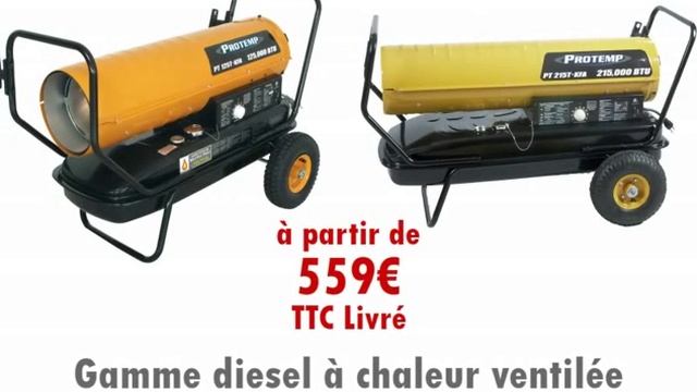 Optimachines Chauffages mobiles d'atelier et canons à chaleur смотреть онлайн