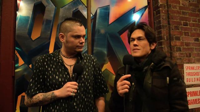 Tim No37 talks to Mig Ayesa from "Rock Of Ages" about HATEtheHATE Broadway смотреть онлайн