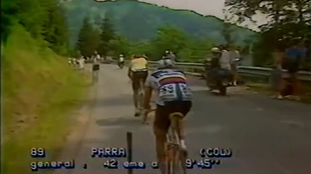 Tour 1985.Resumen Et11 Morzine. Gran Victoria de Herrera,exhibición de Hinault, Perico al ataque смотреть онлайн