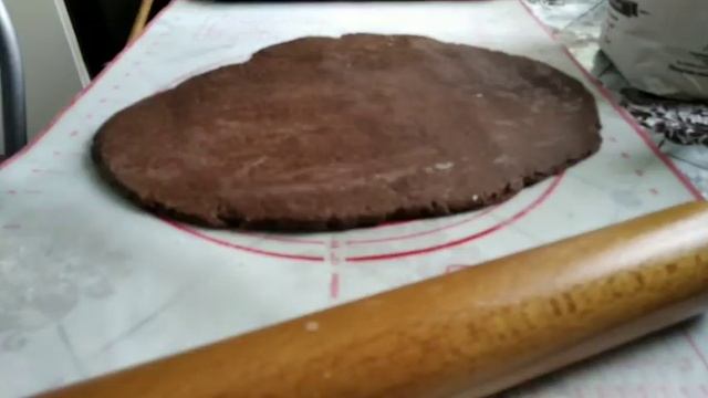 Домашнее шоколадное печенье с начинкой смотреть онлайн