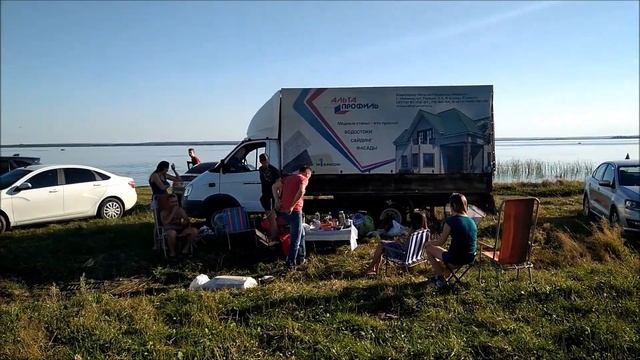 Поездка на авто. Берег Камы. Красный бор. смотреть онлайн