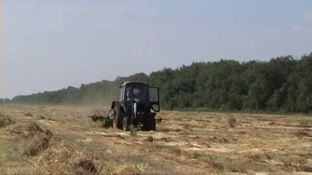 Грабли колёсно-пальцевые ГКП-8 смотреть онлайн