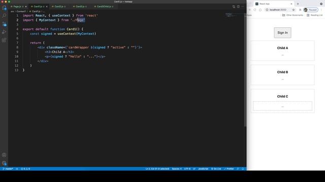 React useContext 리액트 콘택스트 - Part 1 смотреть онлайн