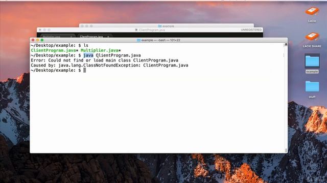 Compiling Java Programs using the Command Line смотреть онлайн