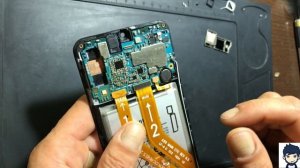 Samsung A50 CPU не включался висел на заставке (A505FM) ошибки мастера