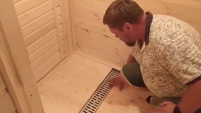 Баня 2,38х6,0 Новая удобная планировка. смотреть онлайн