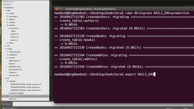 Rails Migration # 13 | Setting RAILS_ENV Environment With Migration смотреть онлайн