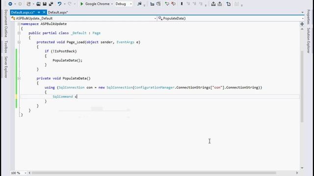 How to Update bulk data (multiple rows) to a SQL Server database using ASP.NET. смотреть онлайн