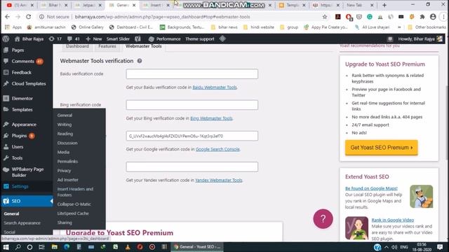 Index Website to Yahoo Search Engine || How to Submit Blogger Site to Bing Webmaster Tools смотреть онлайн