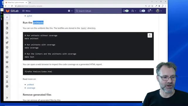 Use a template to set up your Python development project with linters and test environment смотреть онлайн