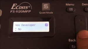 Kyocera FS-1125 / 1025 / 1120 / 1020 Machine Administrator mode. Kyocera Admin Password