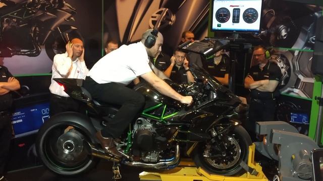 Motorcycle Live Kawasaki H2R Ninja Dyno
