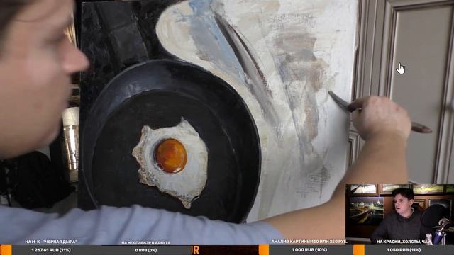 Как нарисовать триптих, натюрморт маслом. смотреть онлайн
