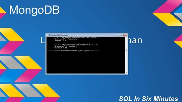 MongoDB: Less Than/Less Than Or Equal To (Letters) смотреть онлайн
