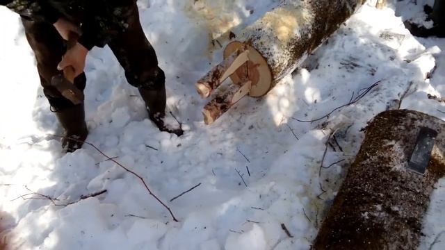 Делаем заготовки для охотничьих лыж. смотреть онлайн