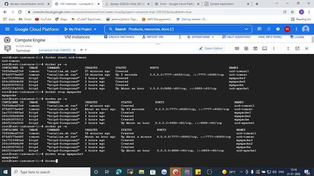 NCD1221H013 Docker Start stop kill 2022 01 21 смотреть онлайн