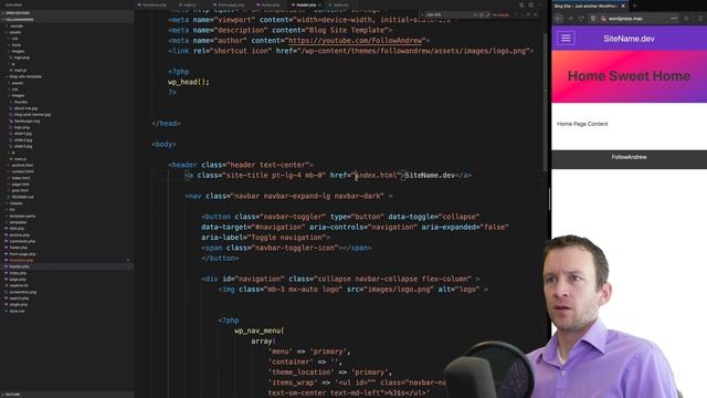 How to Create a Custom WordPress Theme - Full Course смотреть онлайн