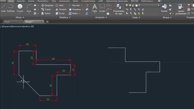 AUTOCAD. Linea y Modo Ortogonal _ parte 02 смотреть онлайн